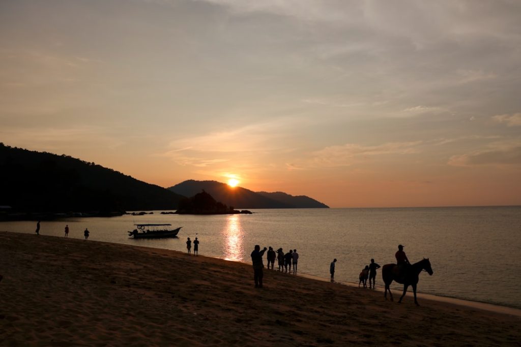 Photo Beach sunset